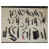 Lot of Pocket Knifes