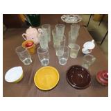 Lot of Glassware
