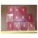 11 Temple Shakespeare Pocket Novels - 1890