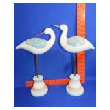 Pair of Decorative Birds