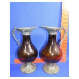 Pair of Decorative Ewers