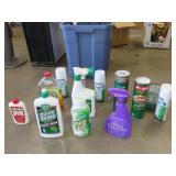 Lot of Cleaning Supplies - Partially Full