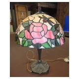 Leaded Stained Glass Table Lamp - 20"