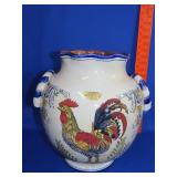 Rooster Floor Vase