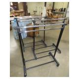 3 Rolling Clothes Racks