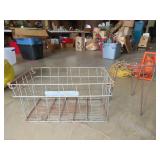 Metal Basket & Plant Stand