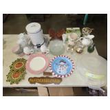 Table Lot - Glassware & Household