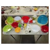 Lot of Plastic Cookware