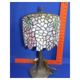 Stained Glass Table Lamp - 16"