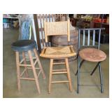 Three Stools/Chairs