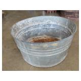 Galvanized Washtub - 22 Inch