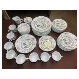 45pc Mikasa Heritage Imari Bouquet