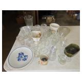 Table Lot Glassware