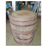 Wood Jim Beam Whiskey Barrel