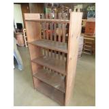 Pine Slated Book Shelf