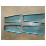 4 Downspout Drain Plates - 24"