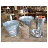 Metal Bucket Lot