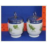 Pair of Egg Coddlers
