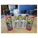 4 Cans of Flex Seal