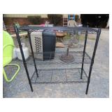 NSF Metal Rack - Needs Adjusting -  36W 14D 38T