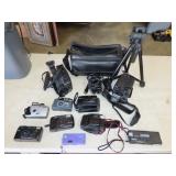 Lot of Cameras & Video Recorders