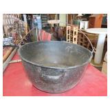 Enamel Pot Has Hole in Bottom - 15 Inch