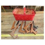 Basket w/ Plate Stands