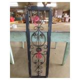 Metal & Wood Yard Art -12x40