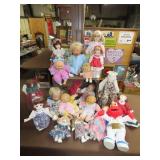 Lot of Dolls
