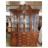 Nice Drexel Two Piece Breakfront