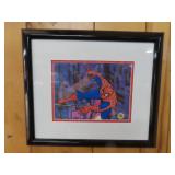 Framed Spider Man Animation Cell -18'x16'