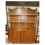 Century Summerset 2 Piece Metal & Wood Hutch
