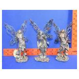3 Juliana Collection Fairy Figures
