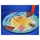 Clay Art 'Buzzin' Platter - 17.5'