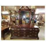Bombay Century Mahogany Triple Dresser