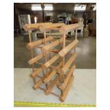 Wood Bottle Rack