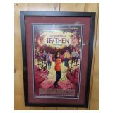 Framed & Signed If/Then Play Poster - 20'x28'
