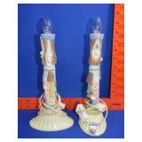 Pair of Easter Rabbit Candle Lights