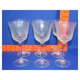 Set of 6 Stemware Glasses