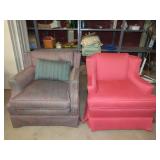 Two Upholstered Chairs