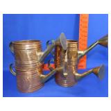 4 Copper & Brass Watering Cans
