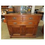 Antique Oak Sideboard