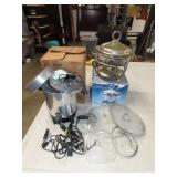 Coffee Pot Chafin Dish & Lids