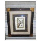 Framed Mona Monkey Print