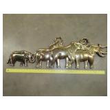 Plastic Elephant Wall Art