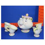 Beauty & The Beast Tea Set