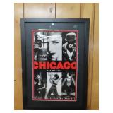 Framed Chicago Musical Poster - 19'x27'