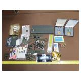 Lot of Military Medals, Pins & Patches