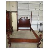 Nice Mahogany Century Poster Bed Queen