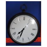 Pottery Barn Pocket Watch Style Wall Clock - 9'